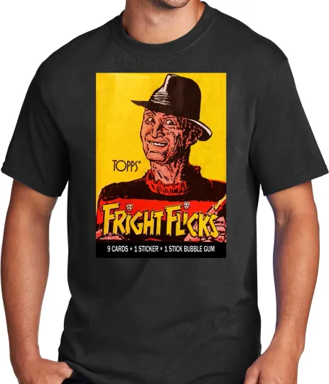 Discover Freddy Halloween Fright Flicks Cover T-Shirt