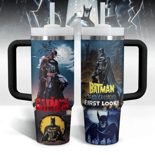Discover Dark Knight Vibe Fan Gift Insulated Tumbler 40oz With Handle
