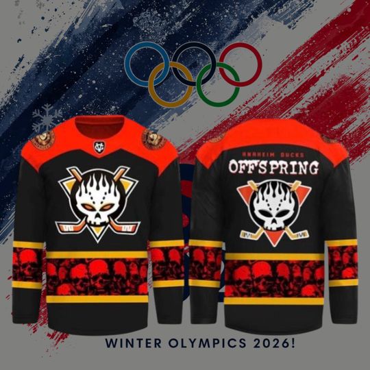 Discover Anaheim Ducks Offspring Youth Hockey Jersey  Ice Hockey Fan Apparel, Kids Sports Shirt, Limited Edition Ducks Fan Gift