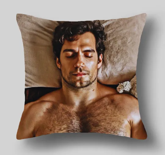 Discover Sexy Henry Cavill Sleeping Hug Pillow Christmas Decorations Birthday Gift Decors