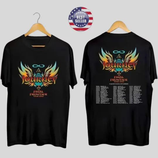 Discover Journey Final Frontier Tour 2026 T-Shirt, Journey Band Shirt