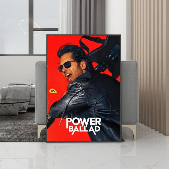 Discover Power Ballad (2026) Movie Poster Canvas Wall Art - Unframed Print - Movie Fans Collection - Room Decor - Birthday Gift