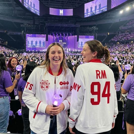 Custom BTS Members Baseball Jacket, BTS World Tour 2026 Merch Varsity Jacket, Bangtan Comeback 2026, Kpop Gift for Army, Arirang Theme Tops