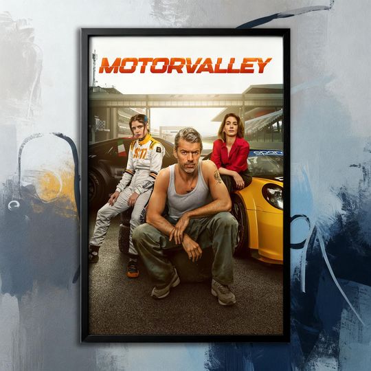 Discover Movie Poster- Motorvalley (2026) | Movie Canvas| Wall Art Collection| Poster Unframed| Movie Art| Cover Poster