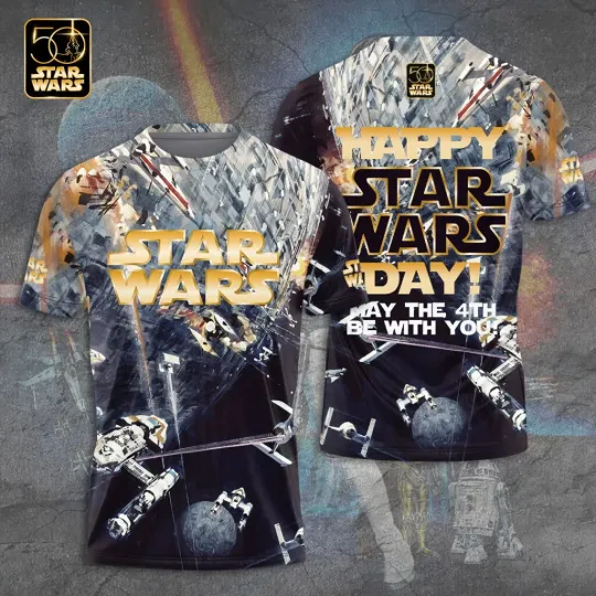 Discover Star Wars 50th Anniversary 3D Apparel