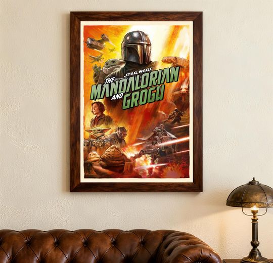 Discover 2026 The Mandalorian And Grogu Movie Posters,wall art,Home decor, holiday gifts. Film Enthusiasts