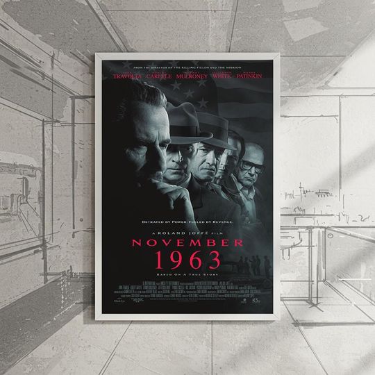 Discover Movie Poster- November 1963 (2026)| Poster| Wall Art| Collage Art| Poster Unframed| Vintage Poster| Printing| Poster Gift