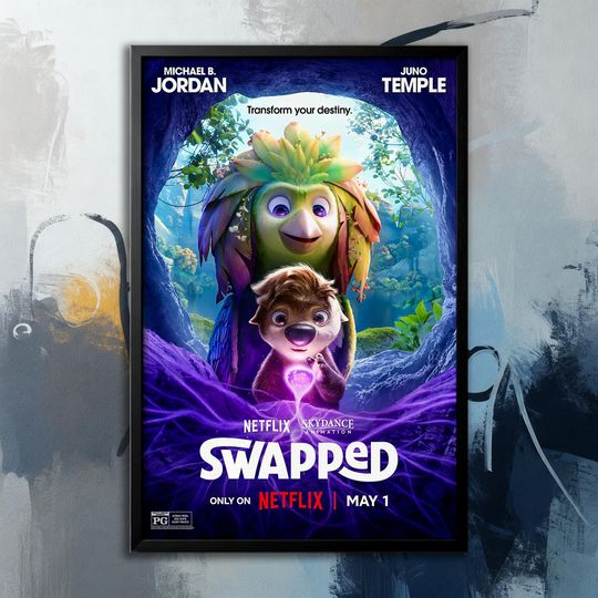 Discover Movie Poster- Swapped (2026)| Movie | Wall Art Collection| Poster Unframed| Movie Art| Cover Poster