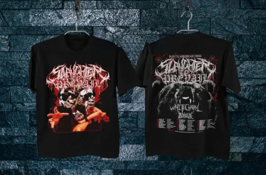 Discover Slaughter to Prevail North America 2026 Tour Schedule Dates Two Sided T-Shirt