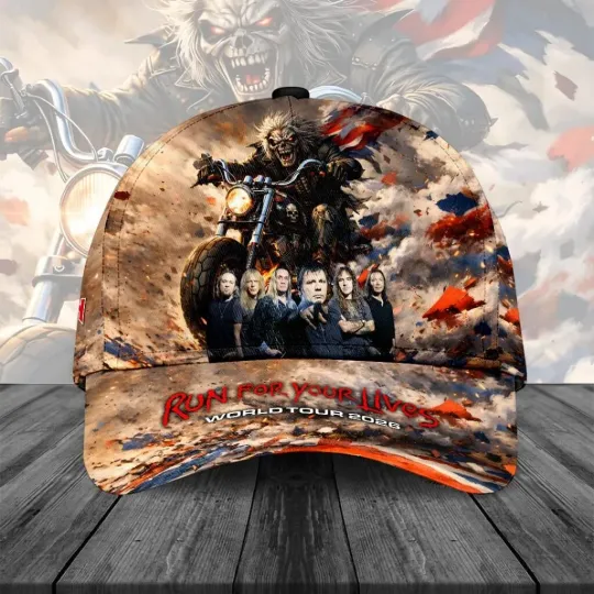 Discover Iron Maiden 2026 World Tour Classic Cap