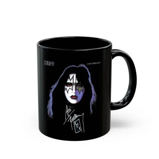 Discover KISS Ace Frehley Solo Black Mug
