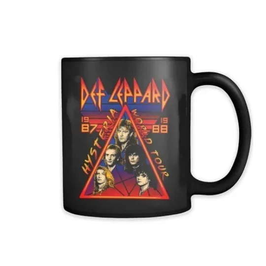 Def Leppard Hysteria World Tour Coffee Mug