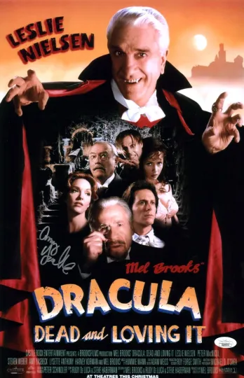 Discover Amy Yasbeck Dracula Dead and Loving It 11x17 Signed Poster JSA Certified Auto