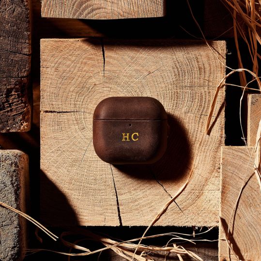 Personalised AirPods 4th Generation 2024 Case / Premium Genuine Leather AirPods 4 Cover