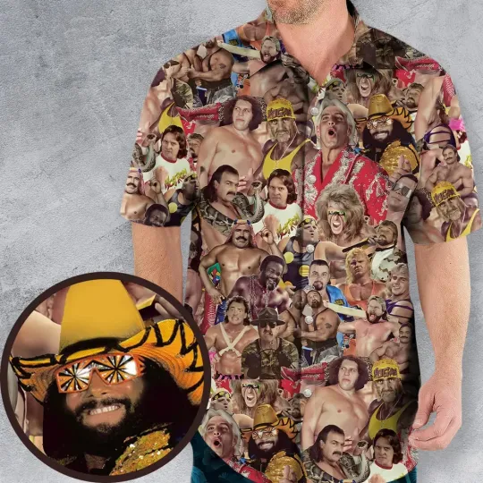 Discover Pro Wrestlers Hawaiian Shirt
