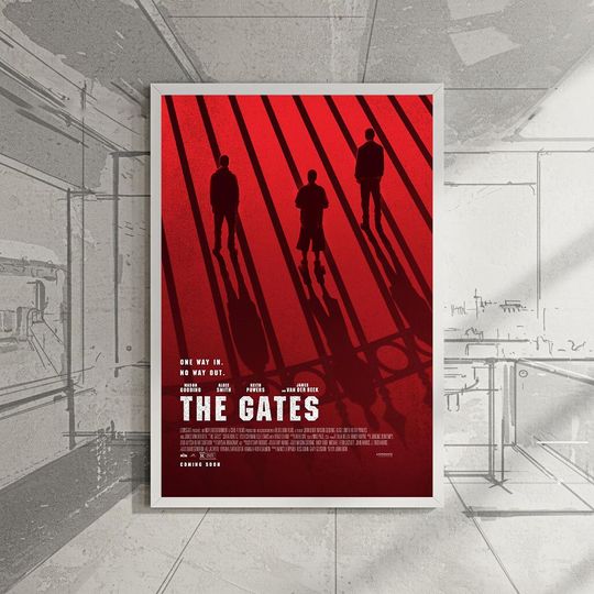 Discover Movie Poster- The Gates (2026)| Wall Art| Collage Art| Poster Unframed| Vintage Poster| Printing| Poster Gift
