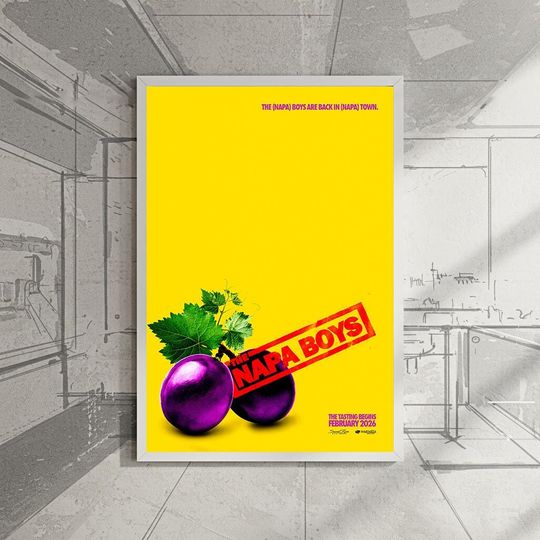 Discover Movie Poster- The Napa Boys (2026)| Wall Art| Collage Art| Poster Unframed| Vintage Poster| Printing| Poster Gift