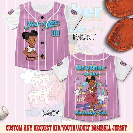 Custom Gracie's Corner Birhtday Baseball Jersey, Gracie's Corner Baseball Jersey, Gracie's Birthday Jersey, Gracie's Corner Birthday
