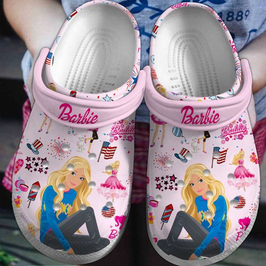 Discover Barbie Movie Cartoon Clog Shoes