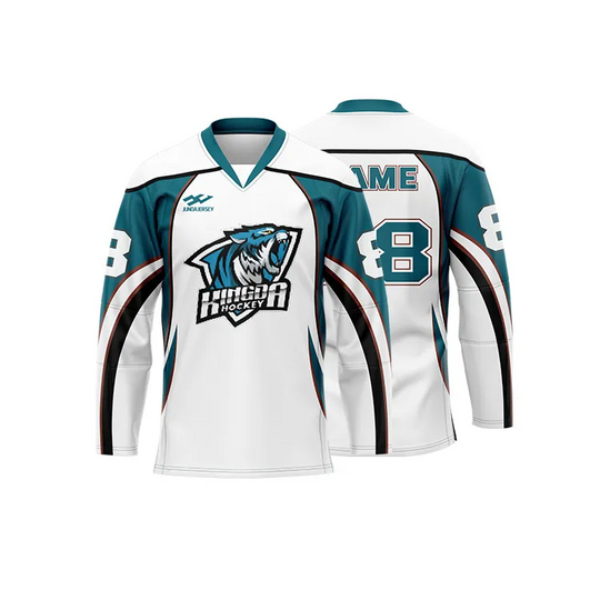 Discover Customized Tackle Twill Printed Hockey Jerseys Team Sublimation Hockey Uniform