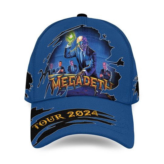 Megadeth Band Tour 2024 Classic Cap