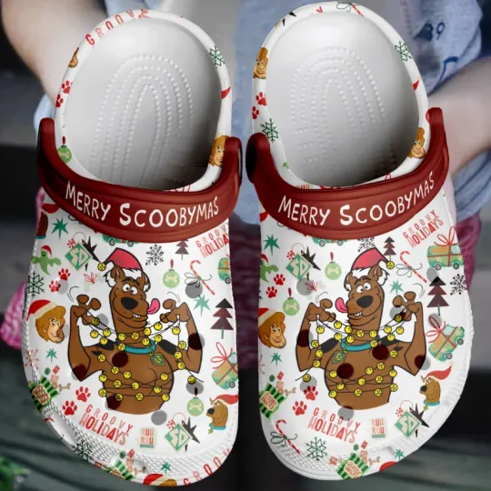 Scooby-Doo x Christmas Cartoon Clog Shoes