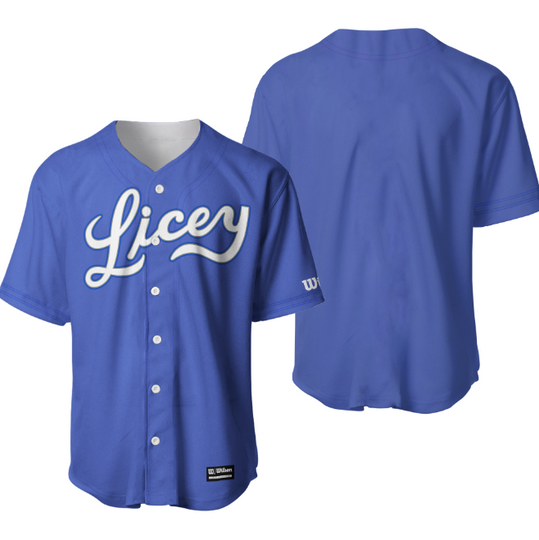 2025 - 2026 | Licey Baseball Jersey Solid Royal Blue Wilson - Tigres del Licey M