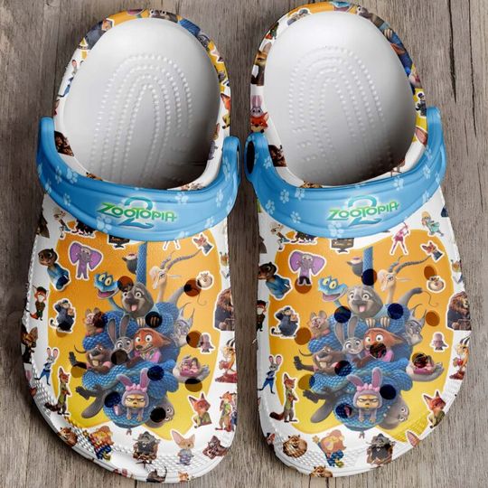 Custom Zootopia 2 Clog Shoes