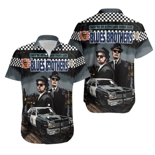 The Blues Brothers Vintage Hawaiian Shirt