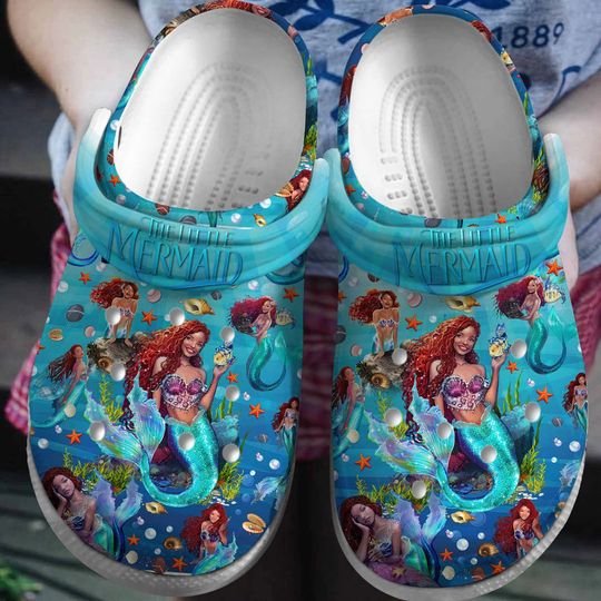 Discover The Little Mermaid Cartoon Movie Clog Shoes
