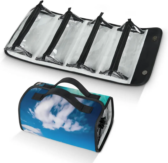 Explore Roll Up Makeup Bags