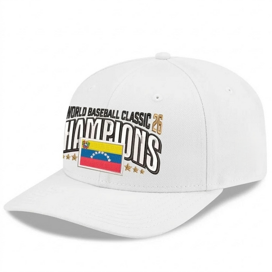 Discover Venezuela Baseball New Era 2026 World Baseball Classic Champions Hat