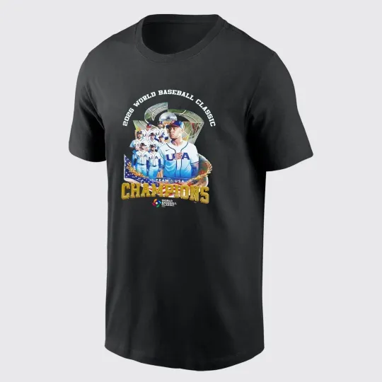 Discover 2026 USA Baseball Team Champions World Baseball Classic T-shirt
