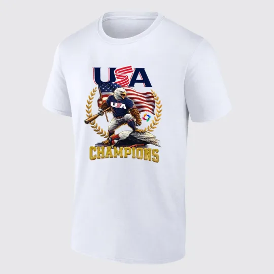 Discover USA Team Baseball 2026 World Baseball Classic Champions Shirt