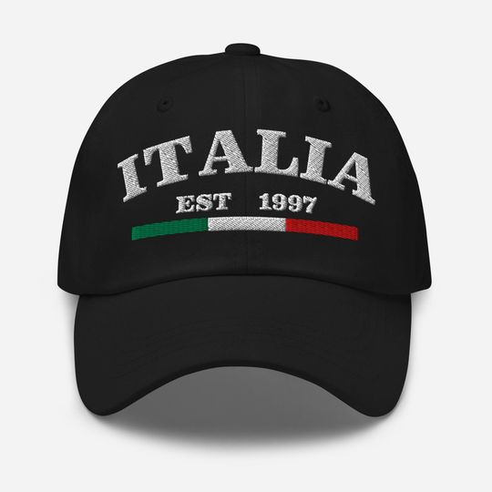Discover Italia - Premium Dad Hat - Italy EST 1997 Custom