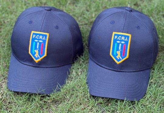 Discover Brand New Italia Crest Navy Blue Design Baseball Style Cricket Caps. Size Adult, fits up to a 62 cm head size