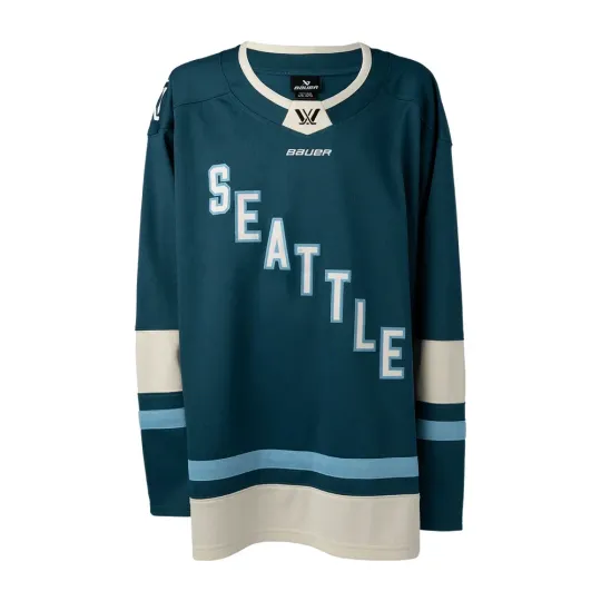 Discover Seattle Youth Bauer Replica Home Green PWHL Women's Hockey Jersey
