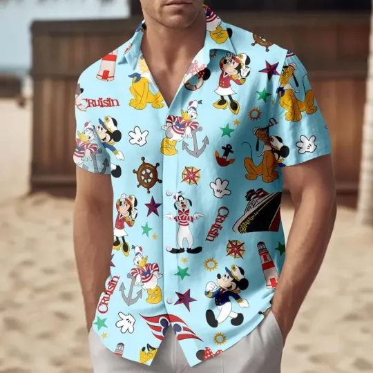 Discover Disney Mickey Mouse Summer Hawaiian Shirt