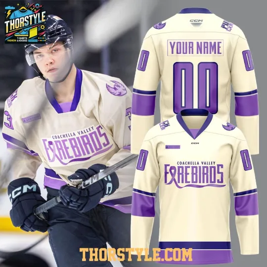 Discover Personalized Coachellla Valley Firebirds Night Of Hockey Fight Cancer 2026 Shirt