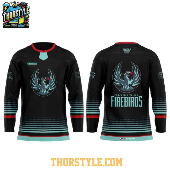Discover Personalize Coachellla Valley Firebirds x Seattle Kra.ken Night 2026 Hockey Shirt