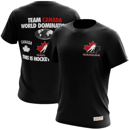Discover Men's Team Canada Hockey Double Sided T-Shirt