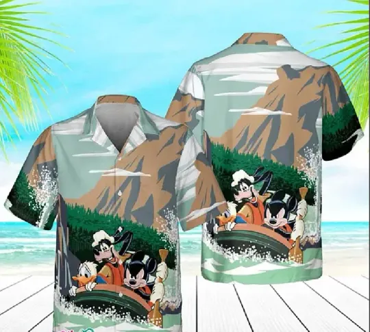 Discover Disney Mickey And Friends Hawaiian Shirt 5