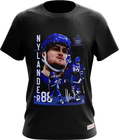 Discover Men's Toronto Maple Leafs Mitchell & Ness Collage T-Shirt William Nylander