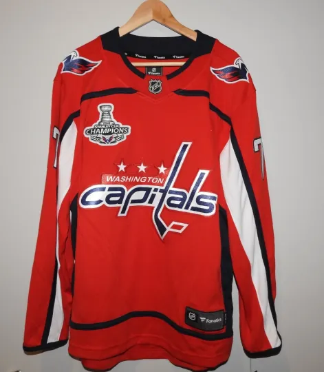 Discover Washington Capitals Fanatics Home Breakaway #77 Hockey Jersey New Mens MD $175