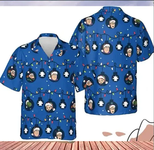 Discover Disney Christmas Toy Story  FriendsTropical Summer Tropical Beach Aloha Shirt