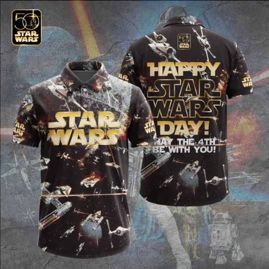 Star Wars 50th Anniversary Polo Shirt