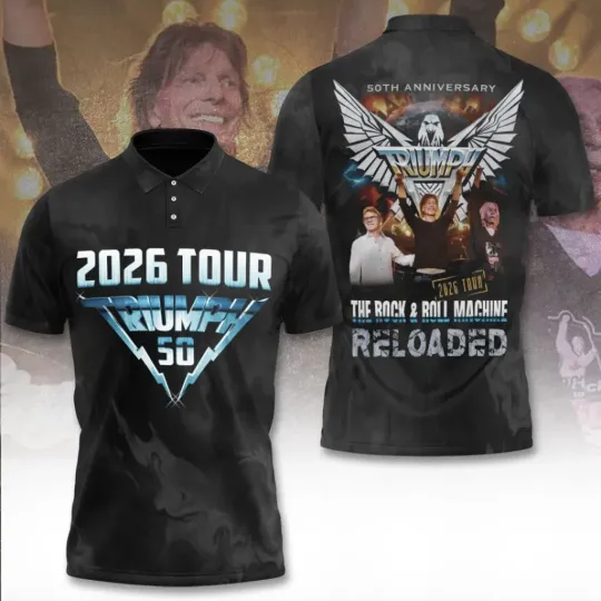 Discover Trivph Tour 2026 Polo Shirt