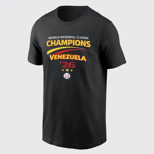 Discover 2026 Venezuela Baseball Team Champions World Baseball Classic T-shirt
