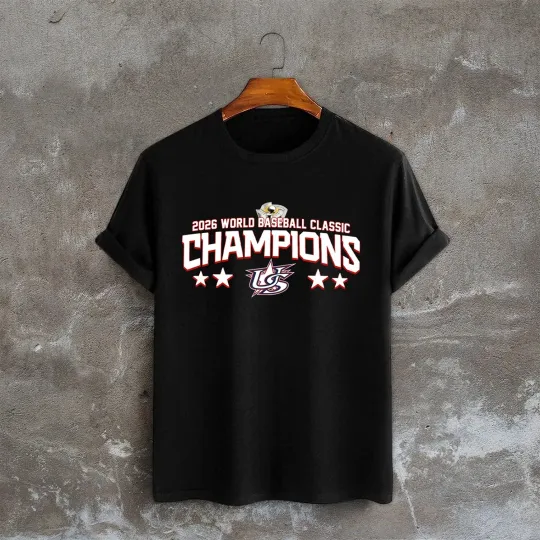 Discover 2026 World Baseball Classic USA Baseball Champions Tshirt
