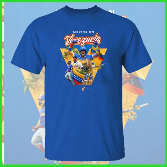 Discover Team Venezuela Is Heading to the World Baseball Classic Final 2026 T Shirt